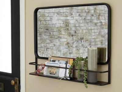 Signature by Ashley Accent Mirror/Ebba/Black A8010233