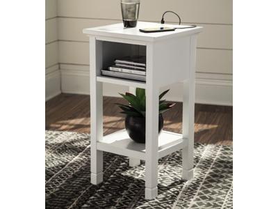 Signature by Ashley Accent Table/Marnville/White A4000090
