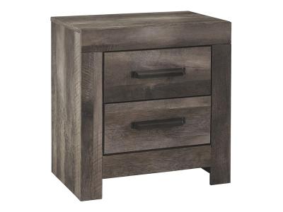 Signature Design by Ashley Wynnlow Two Drawer Night Stand B440-92 Gray