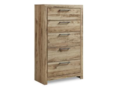 Signature Design by Ashley Hyanna Five Drawer Chest B1050-46 Tan