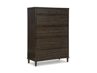 Signature Design by Ashley Wittland Five Drawer Chest B374-46 Brown