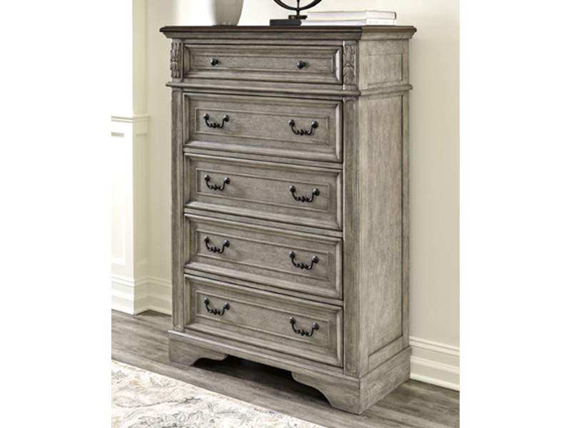 Signature Design by Ashley Lodenbay Five Drawer Chest B751-46 Two-tone