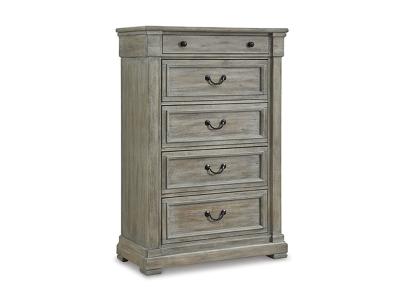 Signature Design by Ashley Moreshire Five Drawer Chest B799-46 Bisque