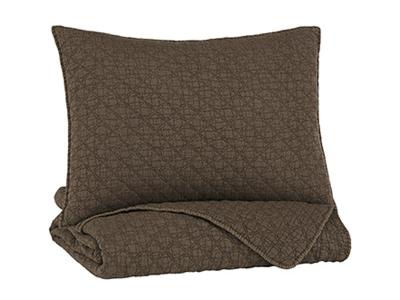 Signature by Ashley Twin Coverlet Set/Ryter/Brown Q722001T