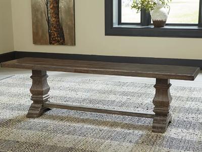 Signature Design by Ashley Wyndahl Dining Room Bench D813-00 Rustic Brown