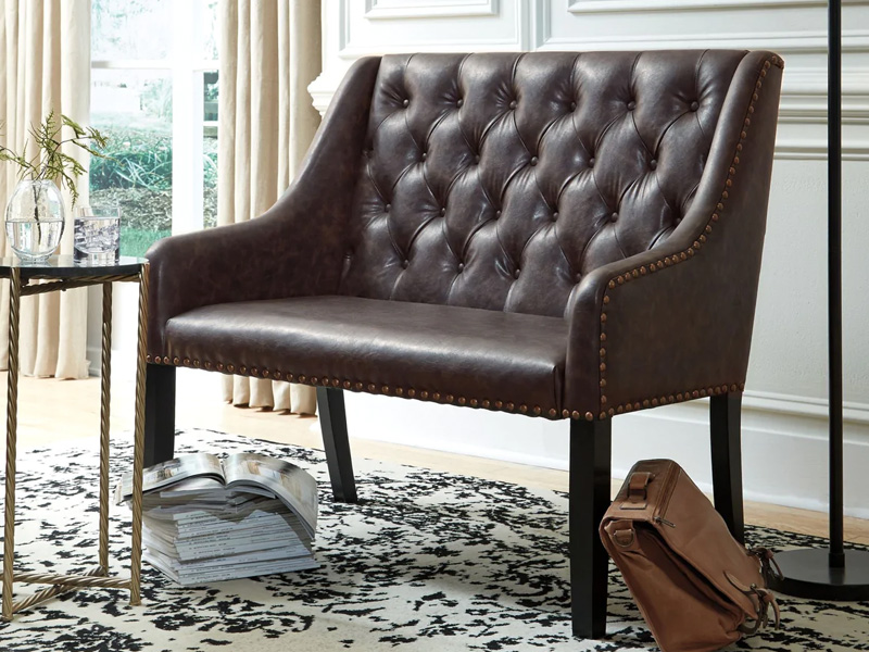 Ashley accent bench deals
