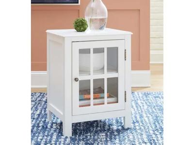 Signature Design by Ashley Opelton Accent Cabinet in White - A4000377