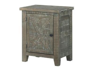 Signature Design by Ashley Pierston Accent Cabinet in Gray - A4000383