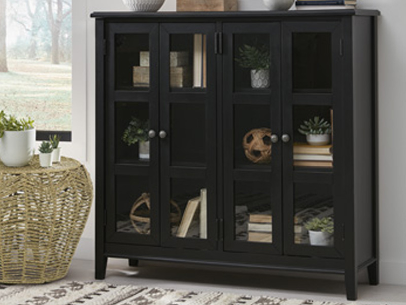 Signature Design by Ashley Beckincreek Accent Cabinet T959-40 Black