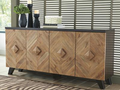 Signature Design by Ashley Robin Ridge Accent Cabinet in Two-tone Brown - A4000031