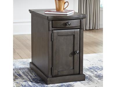 Signature Design by Ashley Laflorn Chair Side End Table T127-485 Gray