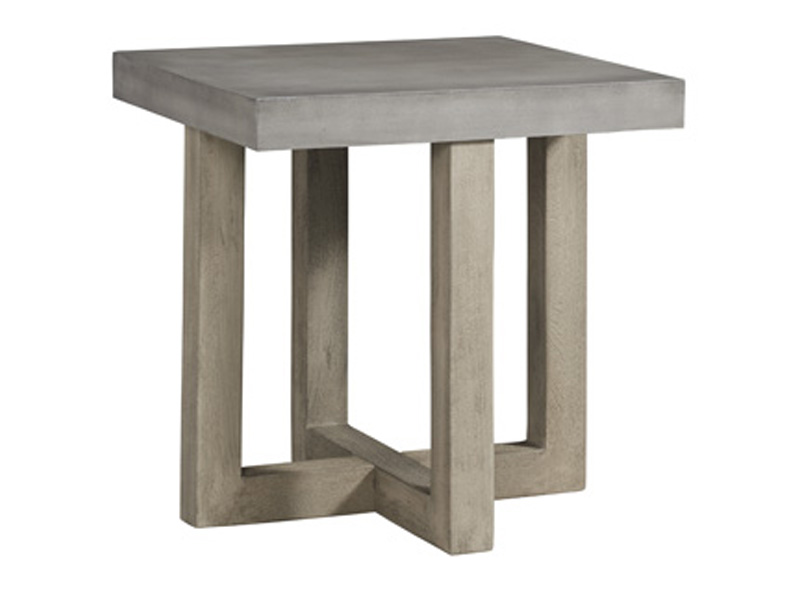 Signature Design by Ashley Lockthorne Square End Table T988-2 Gray