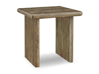 Signature Design by Ashley Lawland Square End Table T822-2 Light Brown