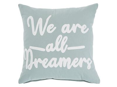 Signature Design by Ashley Dreamers Pillow (4/CS) A1000985 Light Green/White