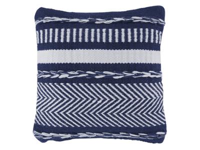Signature Design by Ashley Yarnley Pillow (4/CS) A1001021 Navy/White