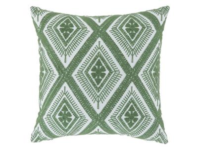 Signature Design by Ashley Bellvale Pillow (4/CS) A1001028 Green/White
