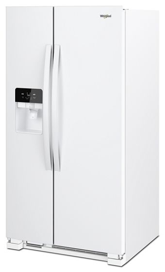 33" Whirlpool 21 Cu. Ft. Side-by-Side Refrigerator - WRS321SDHW