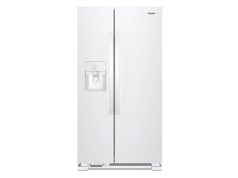 33" Whirlpool 21 Cu. Ft. Side-by-Side Refrigerator - WRS321SDHW