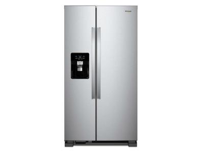 36" Whirlpool 25 Cu. Ft. Full-Depth Side-by-Side Refrigerator - WRS325SDHZ