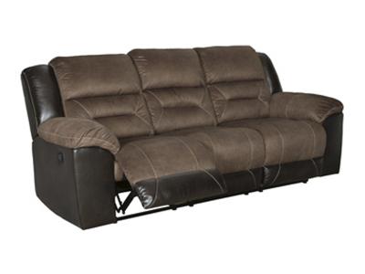Signature Design by Ashley Earhart Reclining Sofa in Chestnut - 2910188