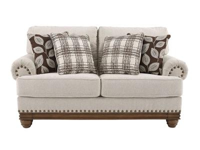 Signature Design by Ashley Harleson Loveseat in Wheat - 1510435