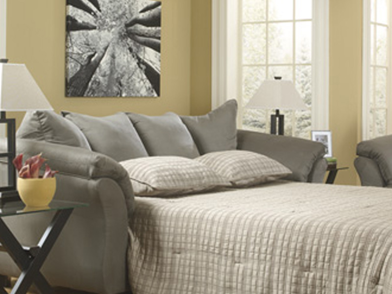 Signature Design by Ashley Darcy Full Sofa Sleeper Cobblestone - 7500536 