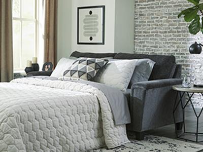 Abinger Queen Sofa Sleeper in Smoke - 8390539 