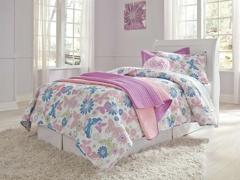 Anarasia twin sleigh shop bed
