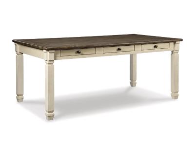 Signature Design by Ashley Bolanburg Rectangular Dining Room Table D647-25 Two-tone
