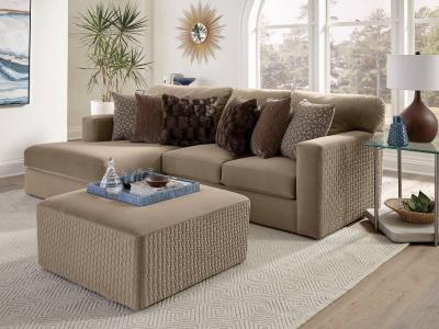 Jackson Furniture Fabric Carlsbad Modular Sectional in Carob - Carlsbad 3301 2 pc(Ca)