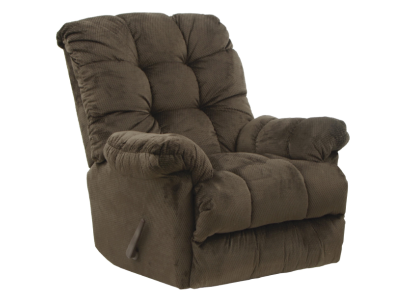 Catnapper Nettles Series Rocker Recliner with Deluxe Heat and Massage in Brown - 4737-2 1765-09