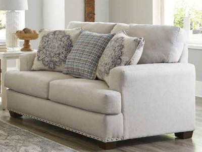 Jackson Furniture Newberg Collection Sofa with Pewter Nail Head Trim - 4421-03 1561-18 / 2430-18