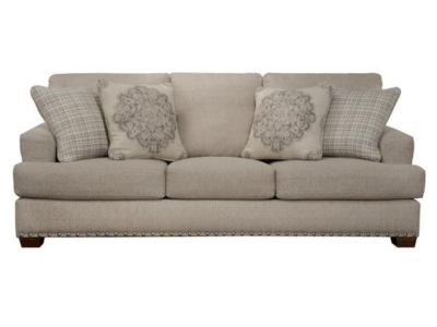 Jackson Furniture Newberg Collection Sofa with Pewter Nail Head Trim - 4421-03 1561-46 / 2430-38