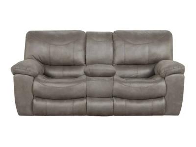 Catnapper Trent Charcoal Reclining Console Loveseat - 1929 1153-18