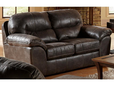 Jackson Furniture Grant Stationary Bonded Leather Loveseat - 4453-02 1227-28 / 3027-28