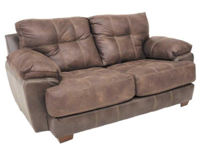 Jackson Furniture Drummond Stationary Leather Look Fabric Loveseat - 4296-02 1152-89 / 1300-89