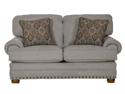 Jackson Furniture Singletary Loveseat in Nickel - 3241-02 2010-18 / 2011-48