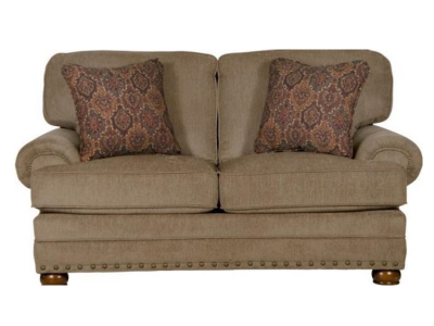 Jackson Furniture Singletary Loveseat in Java - 3241-02 2010-49 / 2011-49