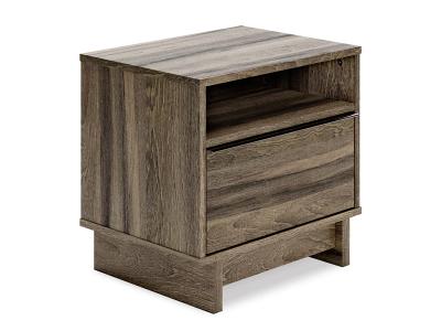 Signature Design by Ashley Shallifer One Drawer Night Stand Brown - EB1104-291