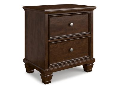Signature Design by Ashley Danabrin Two Drawer Night Stand Brown - B685-92