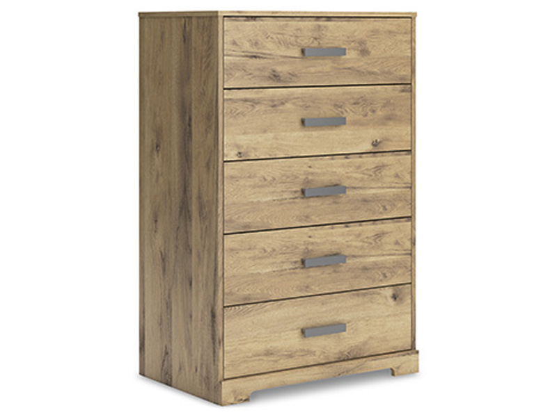 Signature Design by Ashley Larstin Five Drawer Chest in Brown - EB2712-245 