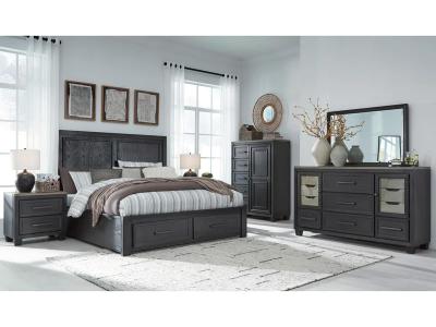 Signature by Ashley Queen Storage Footboard B989-54S