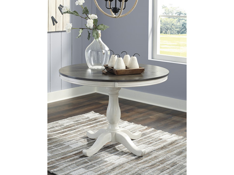 Ashley Furniture Nelling Dining Room Table Base D287-15B Two-tone