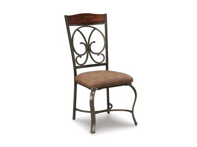 Signature Design by Ashley Glambrey Dining UPH Side Chair in Brown - D329-01