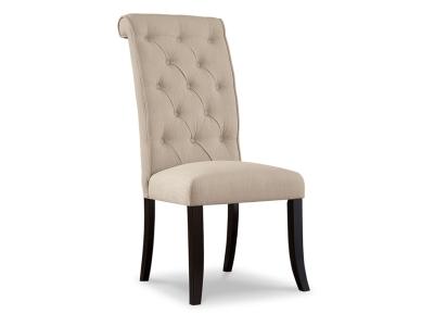 Signature Design by Ashley Tripton Dining UPH Side Chair in Linen - D530-01