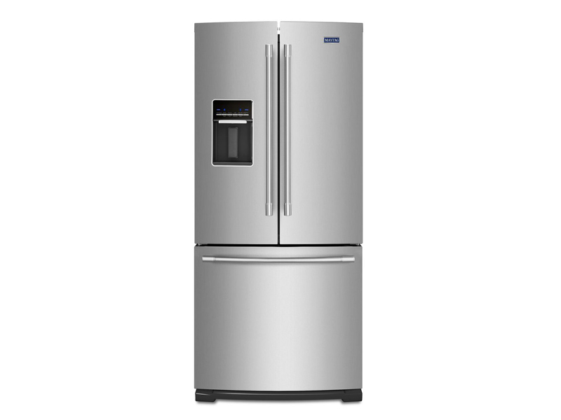 30" Maytag 20 Cu. Ft. French Door Refrigerator With Exterior Water Dispenser - MFW2055FRZ