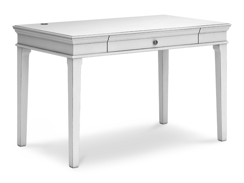Ashley white desk discount
