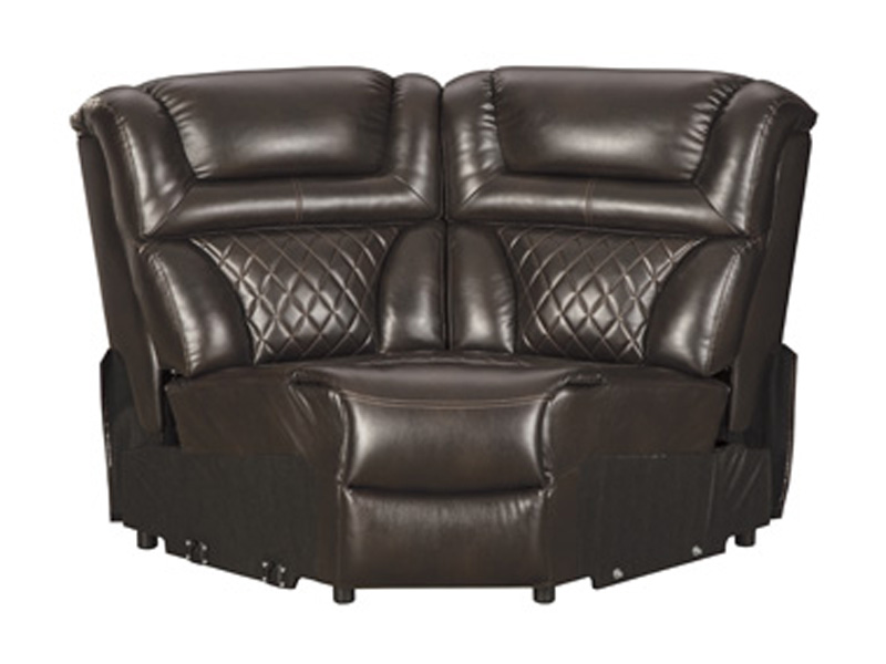 Ashley 7540777 Furniture Warnerton Wedge Chocolate