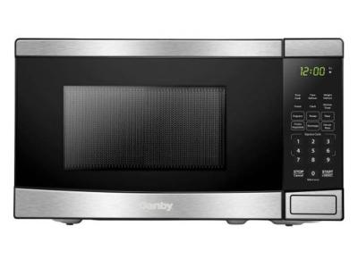 17" Danby 0.7 Cu. Ft. Capacity 700 Watts Microwave With Stainless Steel Front - DBMW0721BBS