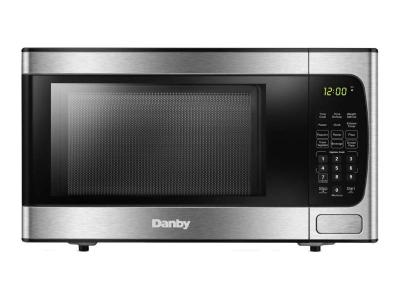 19" Danby 0.9 Cu. Ft. 900 Watts Microwave With Stainless Steel Front - DBMW0924BBS